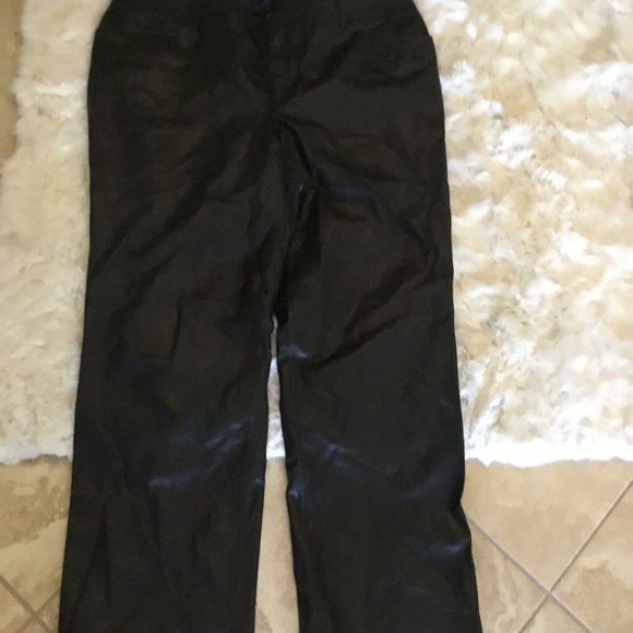 Lafayette 148 genuine leather pants size 20 New $1698